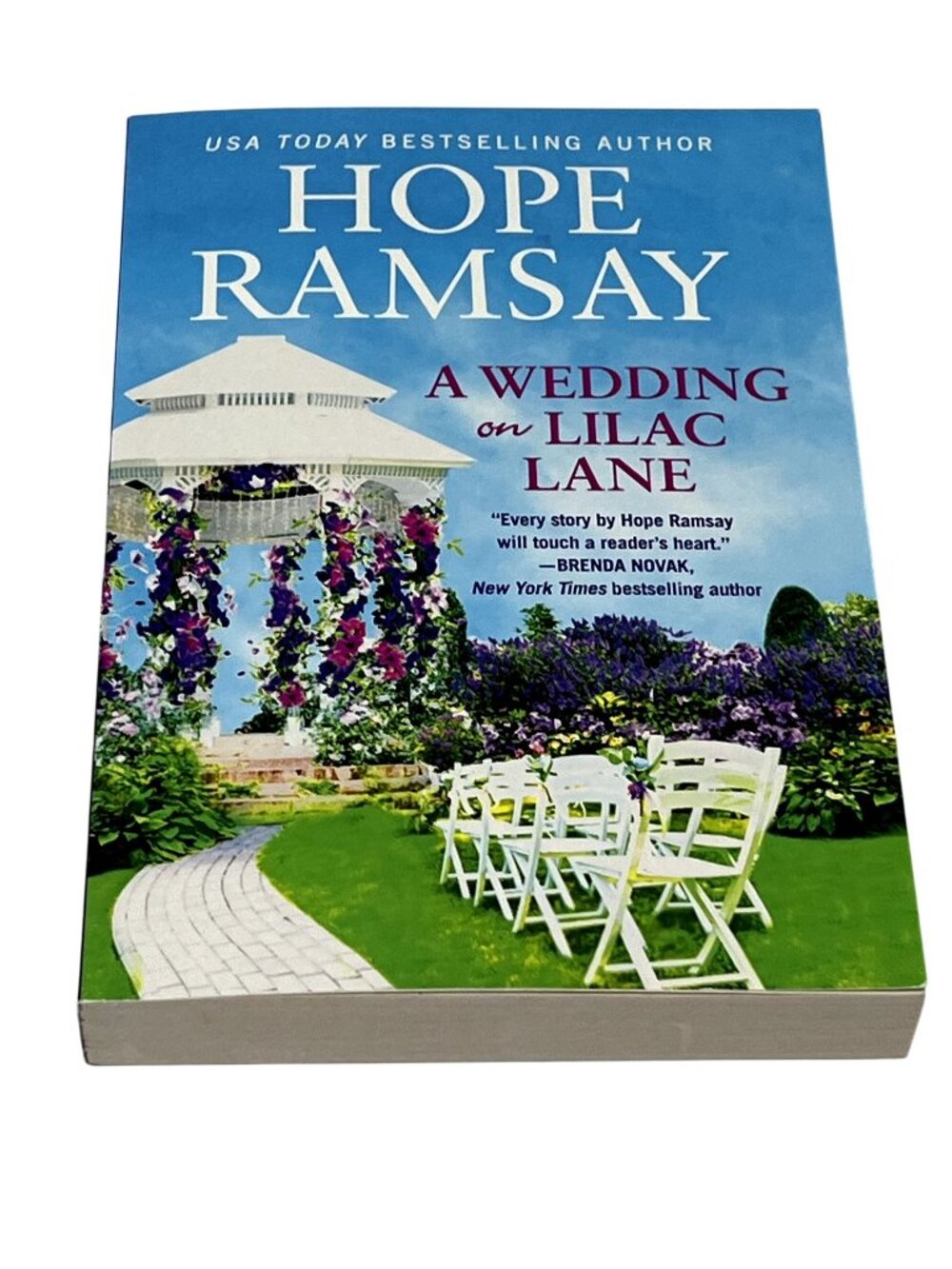 A Wedding on Lilac Lane by Hope Ramsay Moonlight Bay Book 4 Paperback